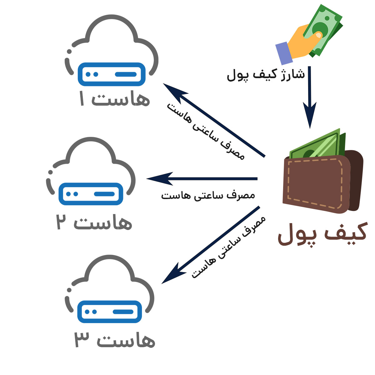 آموزش نحوه کارکرد هاست سرورها